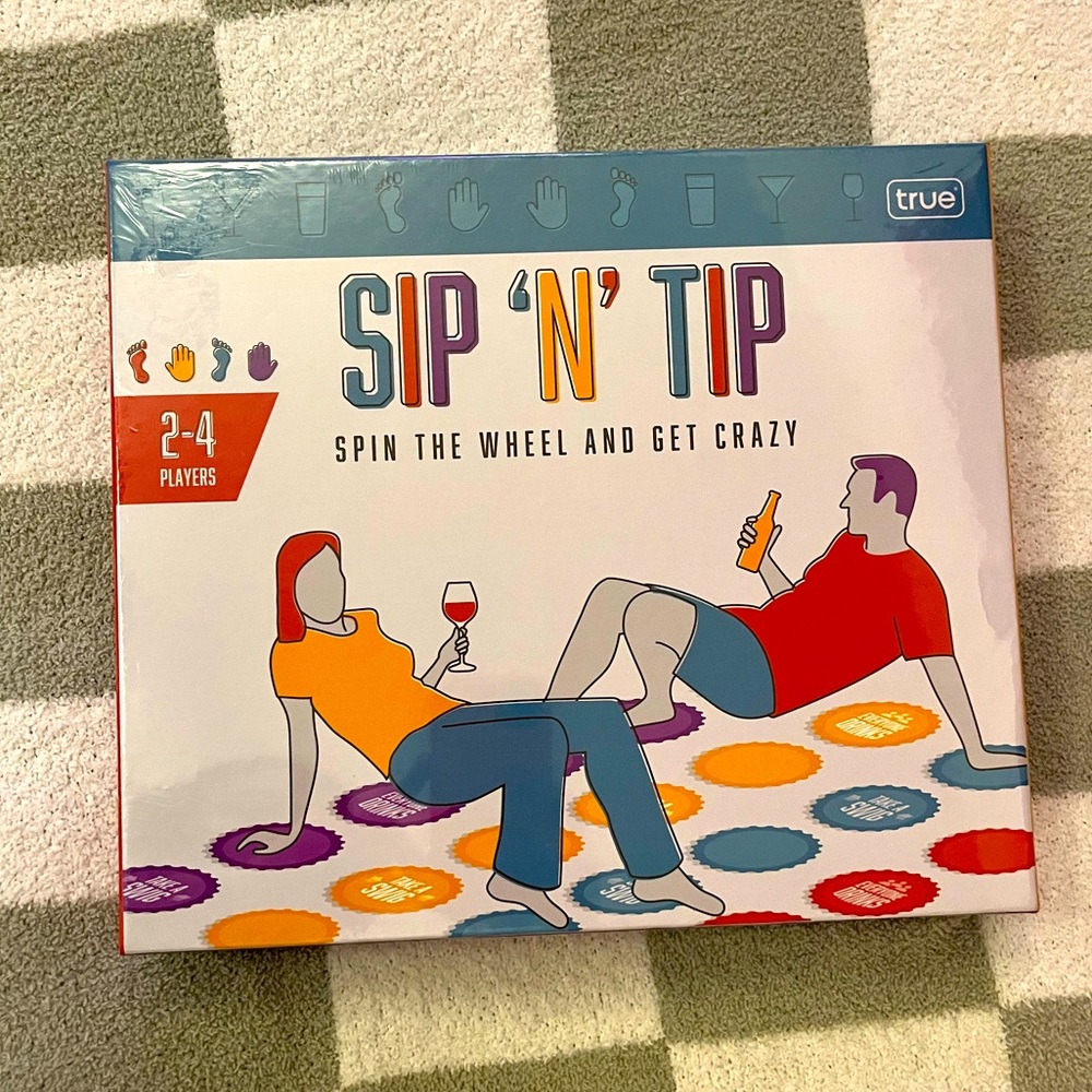 Sip N Tip Party Game by True